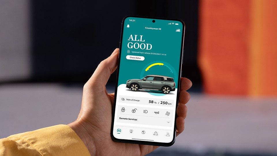MINI Electromobility - MINI app